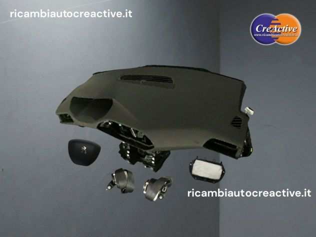 Peugeot 308 3deg Cruscotto Airbag Kit Completo Ricambi auto Creactive.it