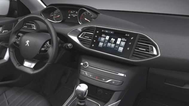 Peugeot 308 frontale kit airbag cofano parafango griglia radiatore 13gt17