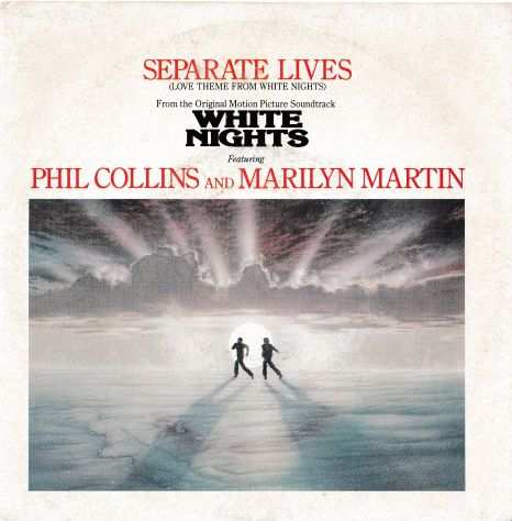PHIL COLLINS (Genesis) Separate lives - O.S.T - 7  45 giri Italy