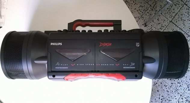 Philips AW7190 boombox radiocassette stereo (LEGGERE BENE ANNUNCIO)