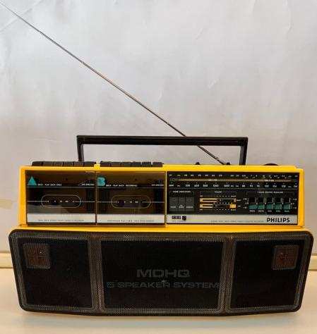 Philips - D8304 - BoomBox - MSHQ - 5 Speaker System - Registratore-lettore di cassette
