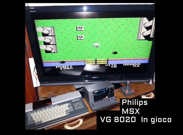 Philips MSX VG 8020 (Anno 1983) ORIGINALE DEPOCA, completo di lettore cassette