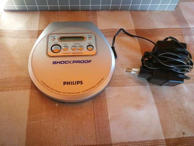 PHILIPS SHOCKPROOF CD PLAYER - LETTORE CD