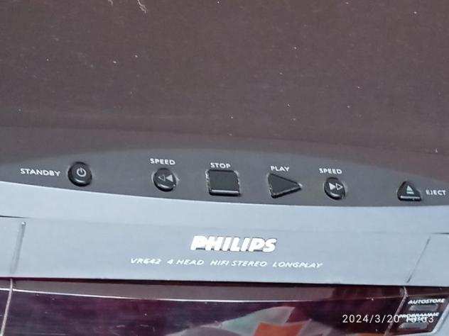 Philips Turbo drive VR64208 Videocameraregistratore S-VHS-C