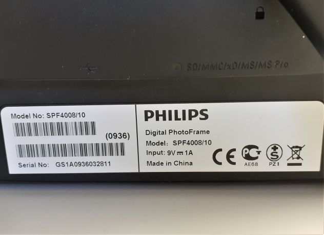 PhotoFrame digitale Philips SPF 4008 AS NEW