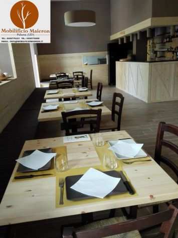 Piani Tavolo Isernia Per Arredamento Bar Ristorante Pizzeria in Legno