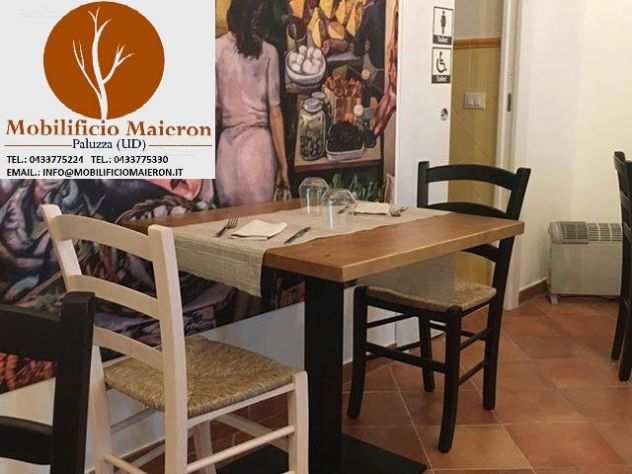 Piani Tavolo Isernia Per Arredamento Bar Ristorante Pizzeria in Legno