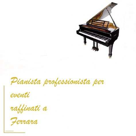 Pianista professionista a Ferrara