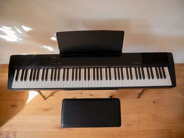 pianoforte digitale 88 tasti pesati casio cdp 130 supporto e sgabello