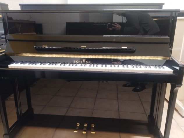 Pianoforte Schimmel K 122 konzert tedesco con trasporto e panca inclusi