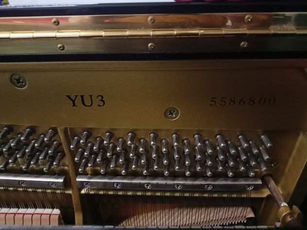 Pianoforte Yamaha YU3 silent originale SG con trasporto e panca inclusi