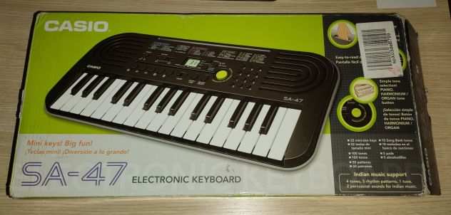 Pianola tastiera elettronica Casio SA-47 perfetta