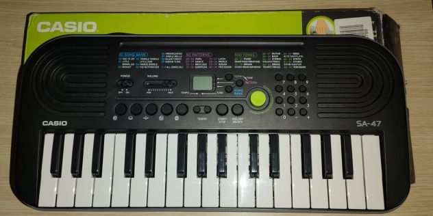 Pianola tastiera elettronica Casio SA-47 perfetta