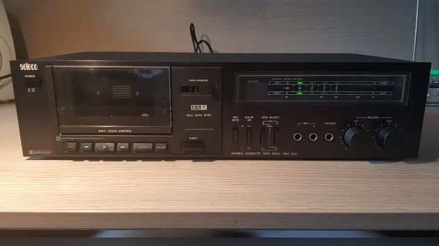 Piastra cassette Seleco SMC-225 Hi-Fi Vintage