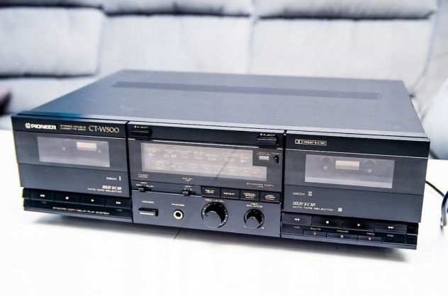 Piastra doppia cassette Pioneer CT -W 500