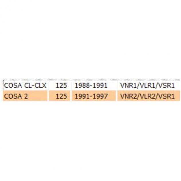 Piastrina protezione cilindretto freno posteriore per Piaggio Cosa 1 CL CLX Cosa 2 - 228835