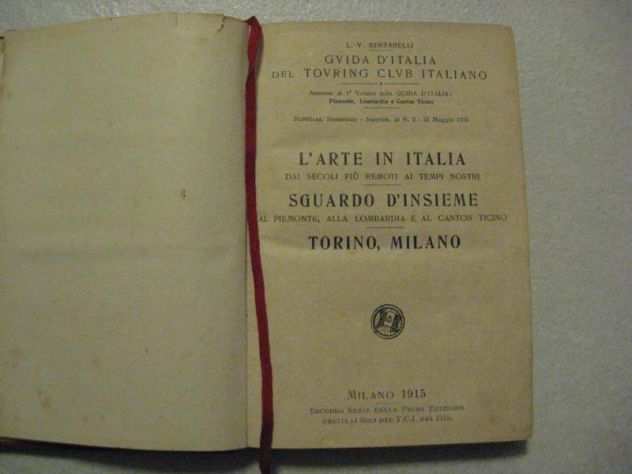 PICCOLA GUIDA DrsquoITALIA DEL 1915 ndash TOURING CLUB ITALIANO
