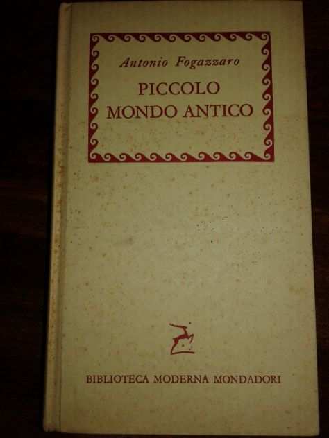 PICCOLO MONDO ANTICO Anno 1957