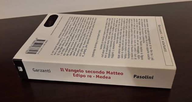 Pier Paolo Pasolini, IL VANGELO SECONDO MATTEO, EDIPO RE, MEDEA, Garzanti.