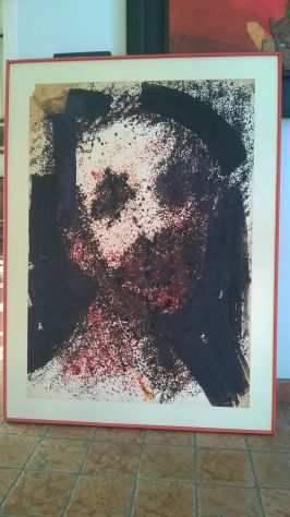 Piero Dosi, Autoritratto, Olio su cartoncino riportato su tavola di legno, 100