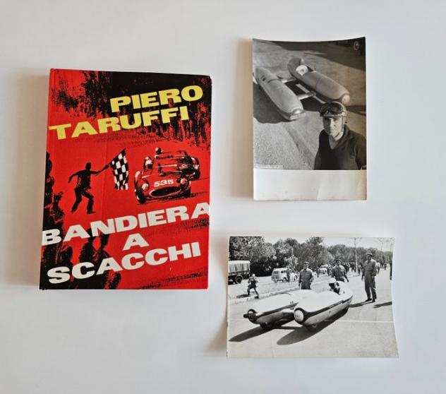Piero Taruffi - Bandiera a scacchi - 1962 - 2 foto originali - 1951