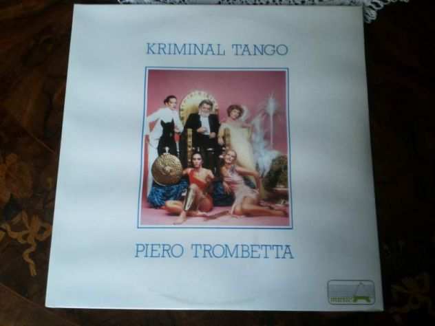 Piero TROMBETTA lp kriminal tango 1a Stampa1987 NUOVO ancora cellophan