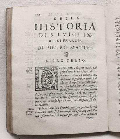 Pietro Mattei - Historia di S. Luigi IX - 1628