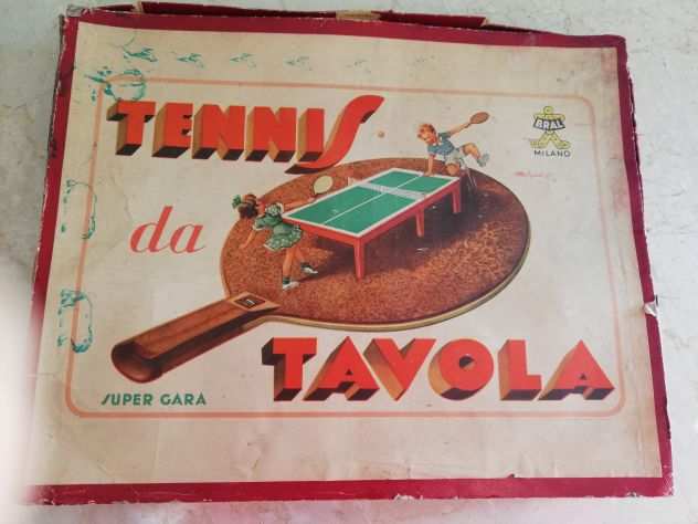 Ping Ping da tavolo Bral vintage anni 70. Tennis da tavolo vintage Bral