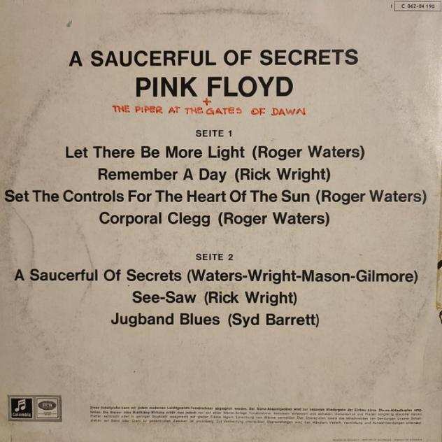 Pink Floyd - A Saucerful Of Secrets - Album LP (oggetto singolo) - 1969