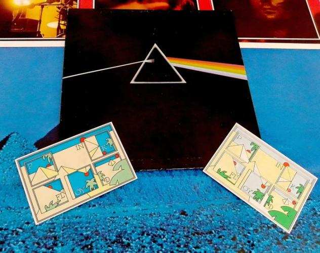 Pink Floyd - Dark Side of the Moon (Italian Release inc. poster and stickers) - Disco in vinile - 1984