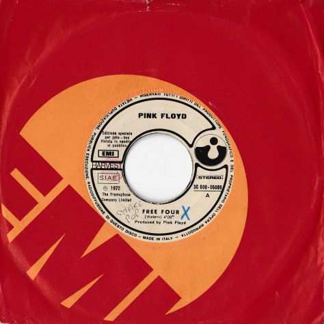 PINK FLOYD - Free Four - 7  45 giri 1972 EMI  Harvest Italy