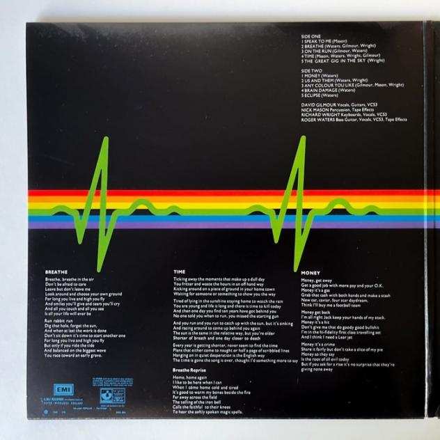 Pink Floyd - The Dark Side Of The Moon (30th Anniversary Edition) - LP - 180 grammi, Rimasterizzato, Ristampa - 20032003