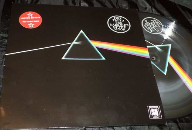 PINK FLOYD - The Dark Side Of The Moon - LP  33 giri 1973 SQ Picture Disc
