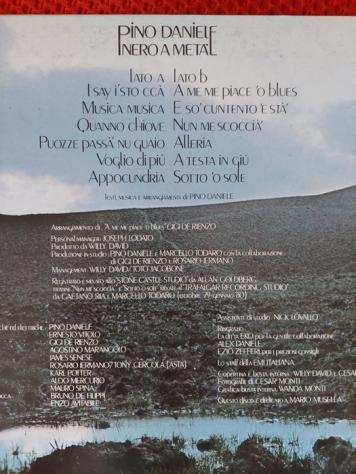 Pino Daniele - Nero A Metagrave - Legendary Italian Blues Rock 1st Press - Album LP - Prima stampa - 19801980