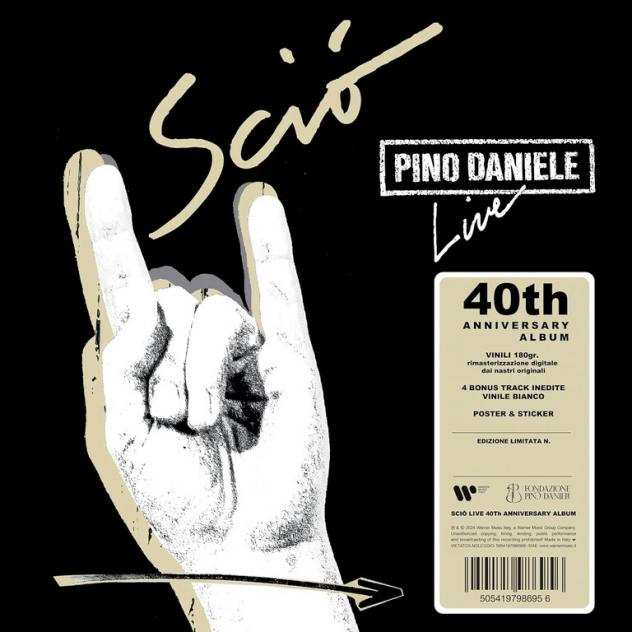 Pino Daniele - Scio Live Limited Edition 40th Anniversary