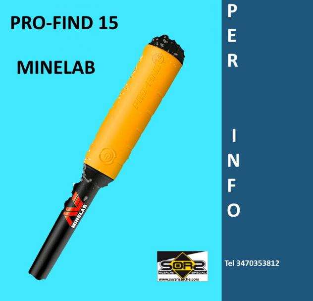 PINPOINTER MINELAB PRO FIND 15 Minelab Nuovo