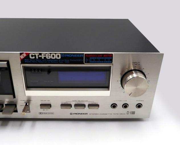 Pioneer - CT-F600 - Blue Line - Registratore a Cassette