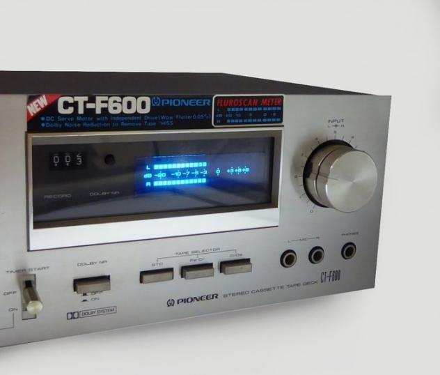 Pioneer - CT-F600 - Blue Line - Registratore a Cassette