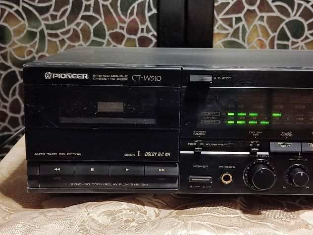 Pioneer CT-W510 Doppia Piastra A Cassette - 2 Testine