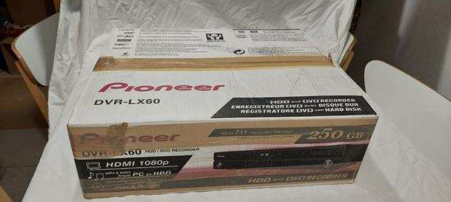 Pioneer DVR-LX60 - lettoreregistratore DVD con Harddisk 250GB Videocameraregistratore Mini DV-DV