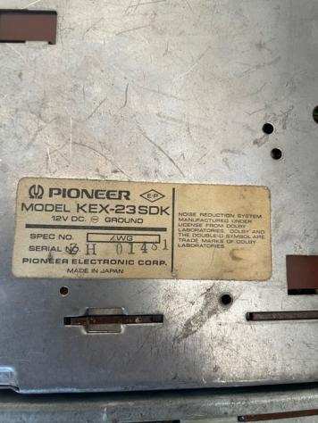 Pioneer - KEX-23SDK - GM40 - Multiple models - Amplificatore di potenza, Radio, Registratore a Cassette