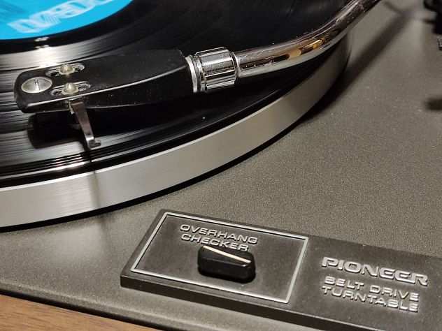 Pioneer PL-12D Piatto Manuale Trazione A Cinghia