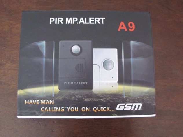 PIR MP. A9 Allarme Alert Sensor infrarossi