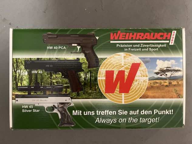 Pistola aria compressa hw40 weihrauch