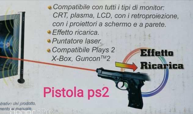 Pistola Game PS2 Nuova