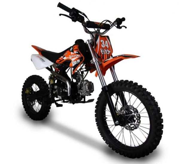 PIT BIKE 125 cc KXD 607 1714 4 MARCE NUOVO