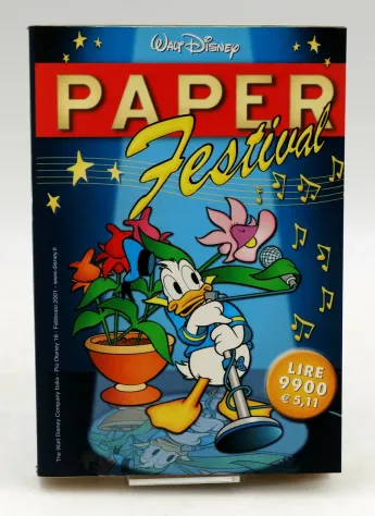 Piugrave Disney n.18 ndash Paper Festival ndash Disney Ed.febbraio, 2001
