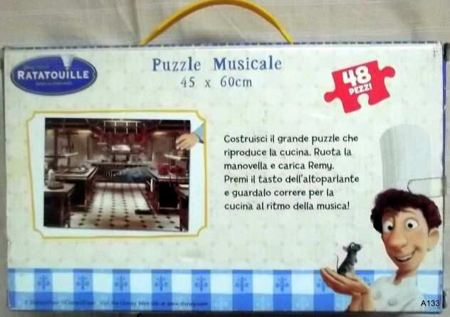 PIXAR PUZZLE MUSICALE RATATOUILLE EG Disney