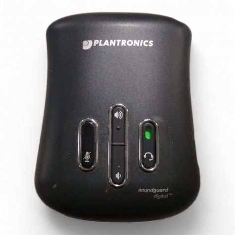 Plantronics VistaPlus DM15 - Adattatore DSP per cuffie e auricolari, SoundGuard,