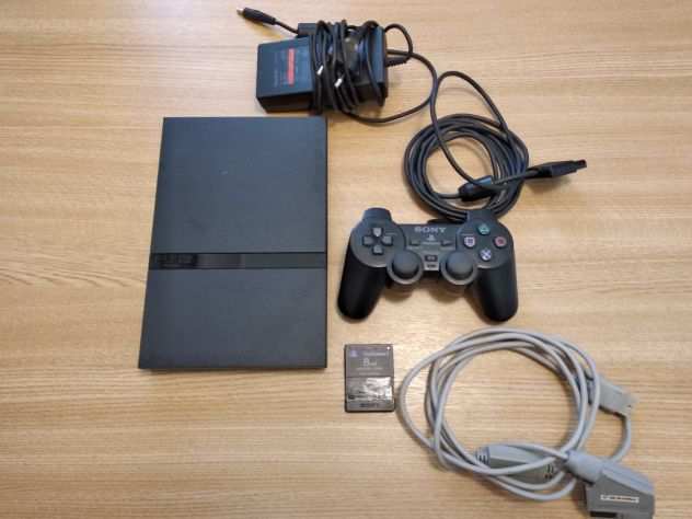 PLAYSTATION 2 Slim nera